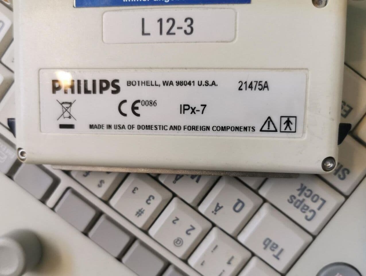Philips L12-3 Linear Array Ultrasound Transducer thumbnail 3