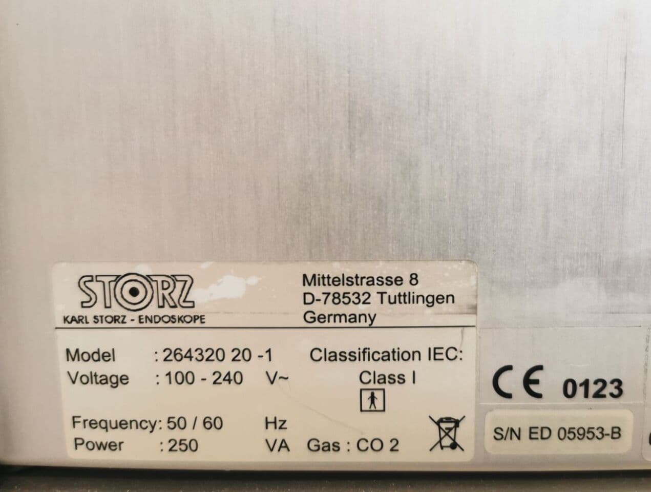 Karl Storz SCB 26432020 Endoflator Insufflator thumbnail 7