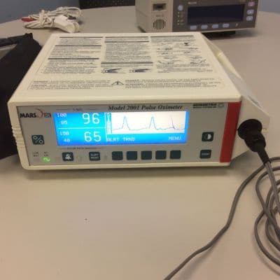BioMed Certified Novametrix 2001 Pulse Oximeter thumbnail 2
