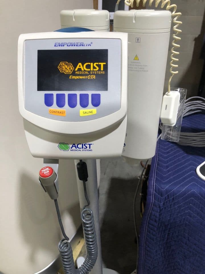 Bracco ACIST Empower CTA Dual Head CT Injector System thumbnail 4