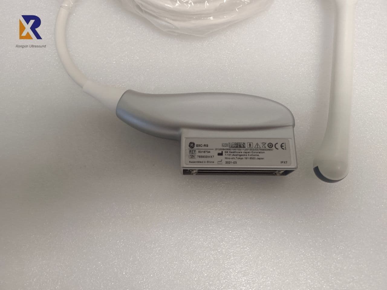 GE E8C-RS Endocavity Convex Ultrasound Transducer thumbnail 2