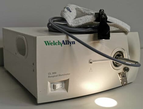 High-Intensity Welch Allyn CL 300 Surgical Illuminator Light Source