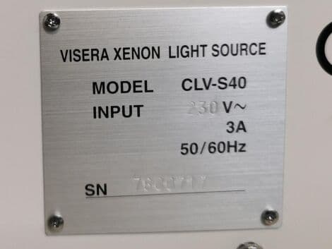 Olympus OTV-S7 / CLV-S40 Endoscopy Video Processor and Light Source thumbnail 7