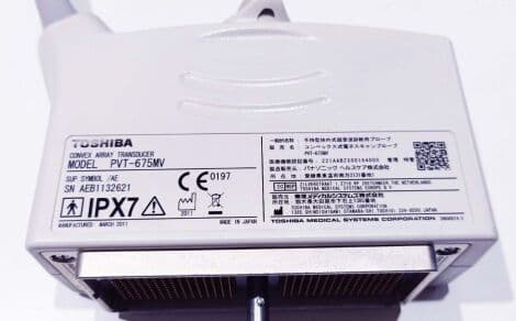 Toshiba PVT-675MV 3D/4D Convex Ultrasound Transducer thumbnail 2