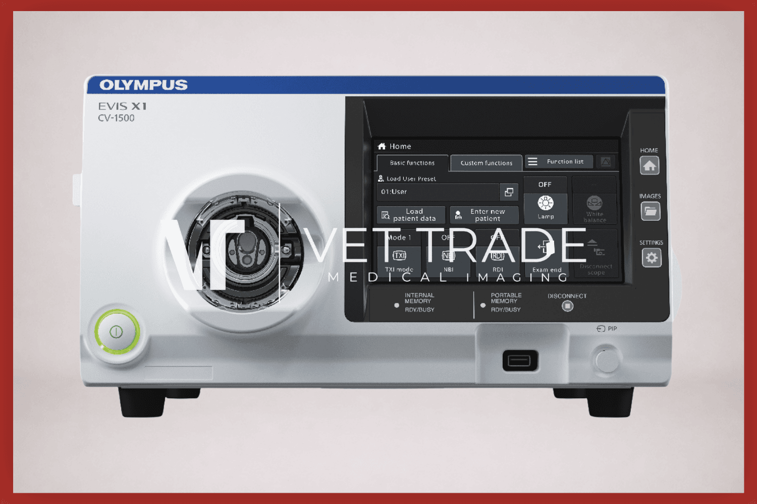 OLYMPUS EVIS X1 CV-1500 Video System Center and Light Source