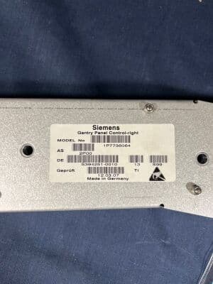 Siemens 7736064 Right Gantry Control Panel for Emotion CT Scanner thumbnail 5