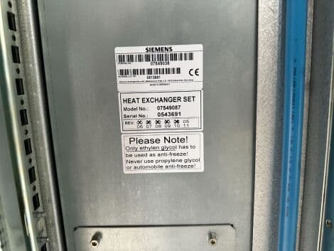 Siemens 07549087 Heat Exchanger Set for MRI Systems thumbnail 3