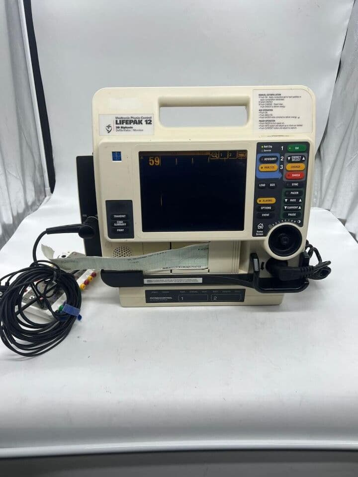 Medtronic LIFEPAK 12 EKG Monitor thumbnail 5
