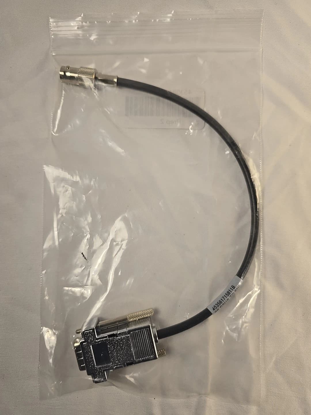 Philips Ultrasound Cable P/N 453561715811B New Stock 9P D-Sub to BNC Molex 24/16 TH Ready to Ship thumbnail 2