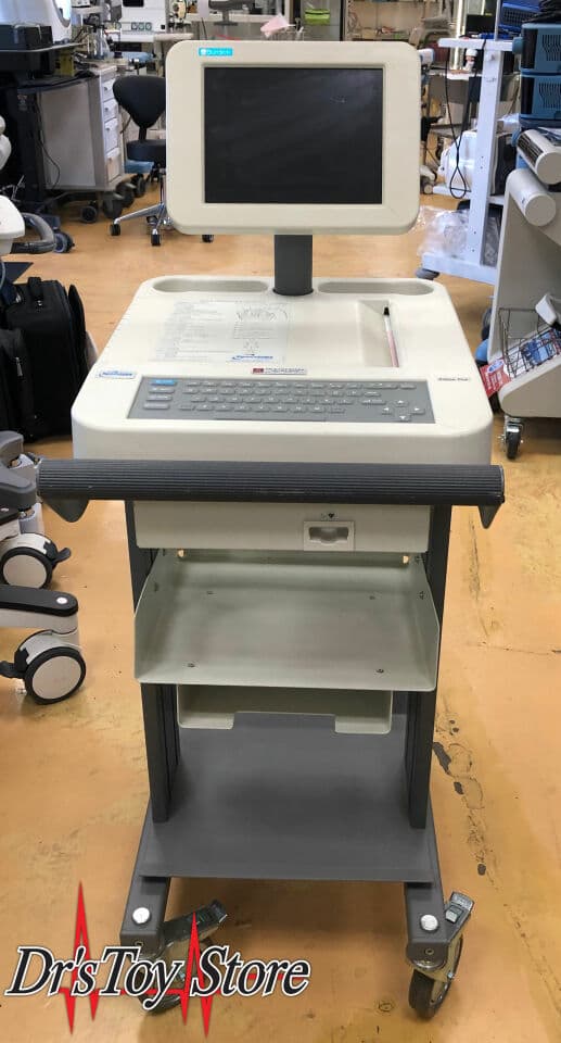 Burdick Spacelabs Eclipse Plus ECG Machine with Cart, Clips and Leads thumbnail 2