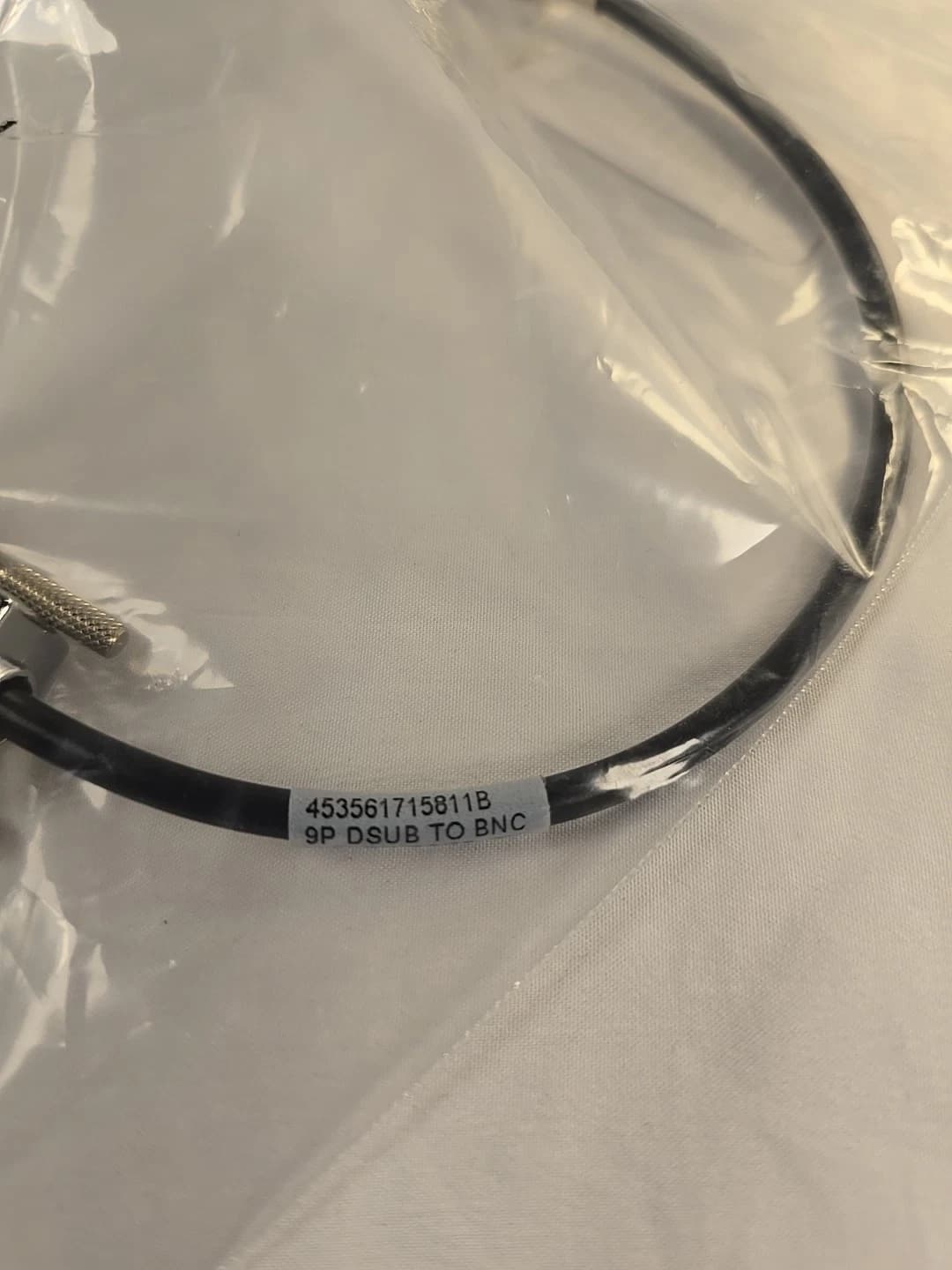 Philips Ultrasound Cable P/N 453561715811B New Stock 9P D-Sub to BNC Molex 24/16 TH Ready to Ship thumbnail 5