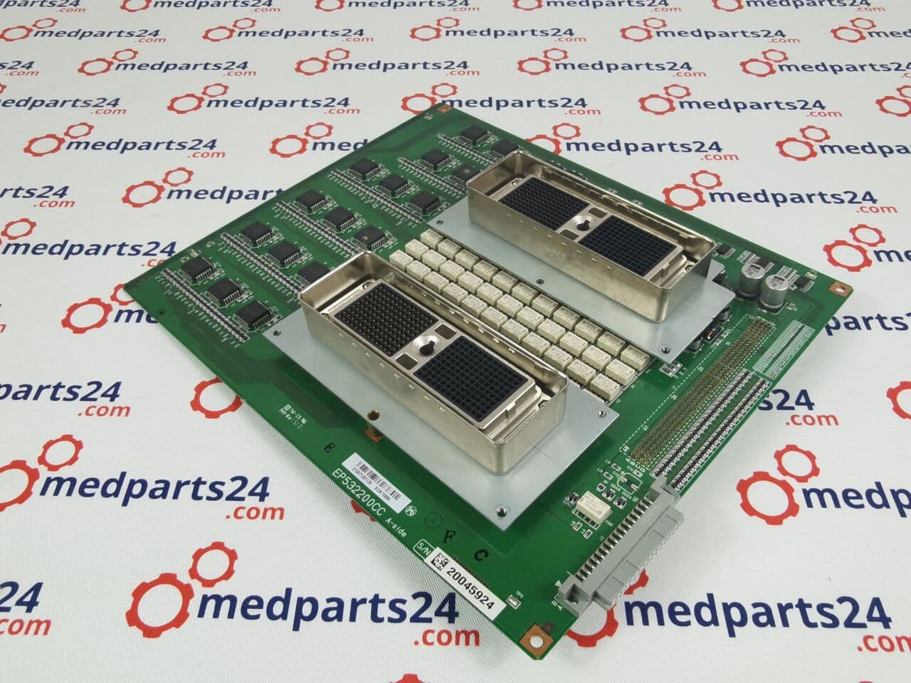 Aloka ProSound 6 Transducer Interface Board | SSD-Alpha 6 Probe Connector PCB | Part Number EP532200CC | Hitachi Aloka Ultrasound Repair Parts