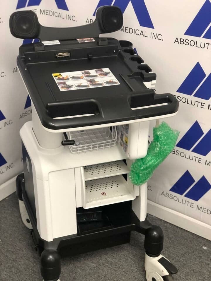 GE Healthcare Logiq e Next Gen Docking Cart for Ultrasound System thumbnail 2