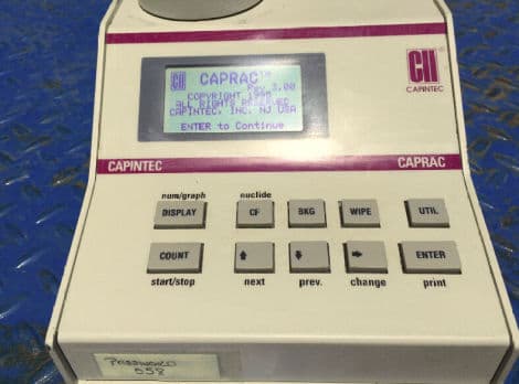 Capintec CAPRAC Wipe Counter for Nuclear Medicine Hot Labs thumbnail 2