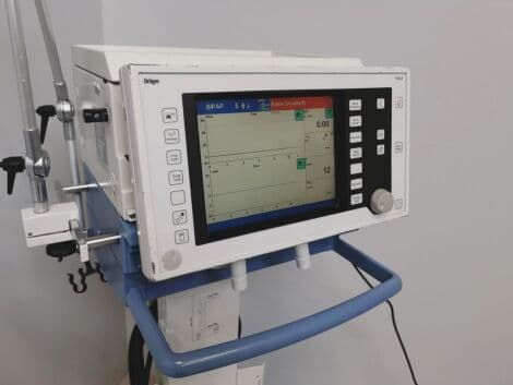 Draeger Evita 4 Intensive Care Ventilator in Excellent Condition thumbnail 6