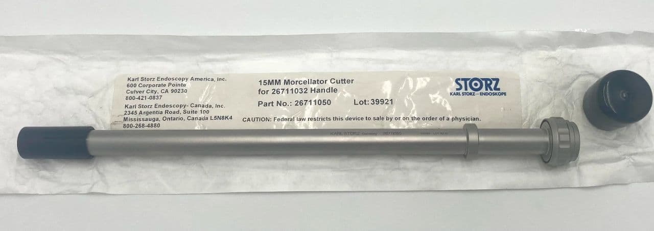 KARL STORZ 26711050 15mm Morcellator Cutter for Laparoscopic Surgery image 1
