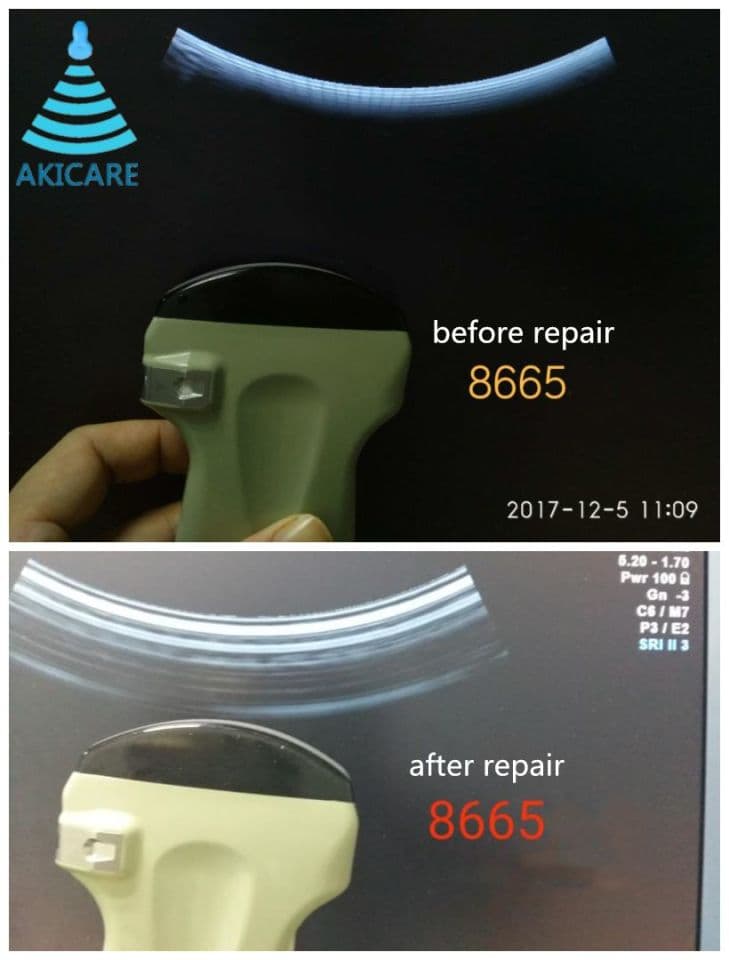 AKICARE Used Broken 8665 for BK Ultrasound Transducer Probe thumbnail 2