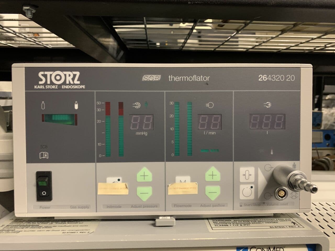 Karl Storz 264320 20 SCB Thermoflator Insufflator, Biomed Certified