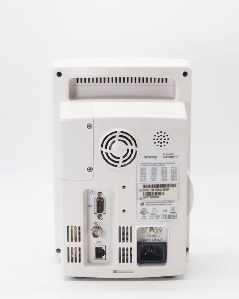 Mindray Accutorr Plus V Vital Signs Monitor thumbnail 7