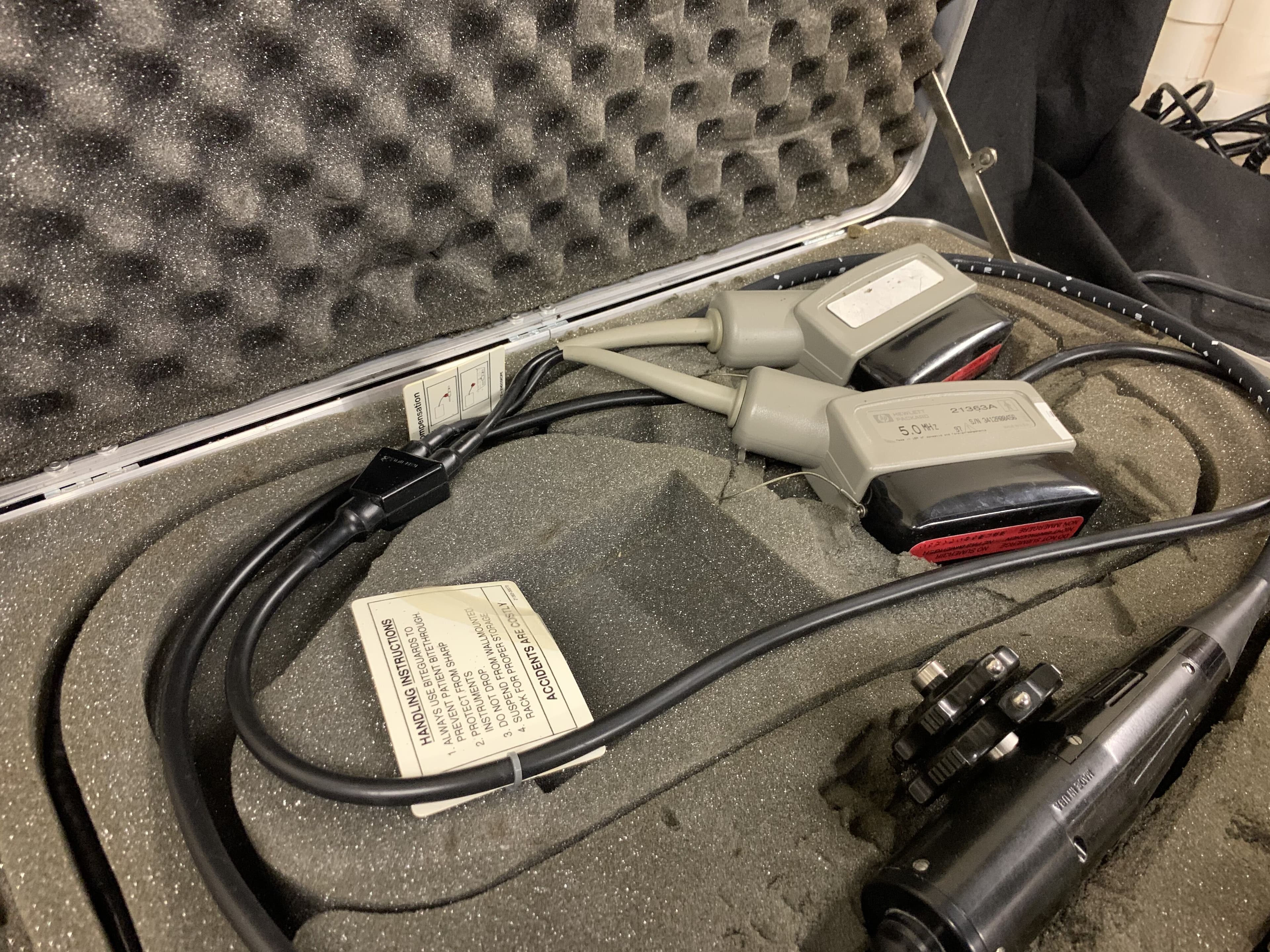 Hewlett Packard 21363A TEE Transesophageal Ultrasound Transducer thumbnail 2