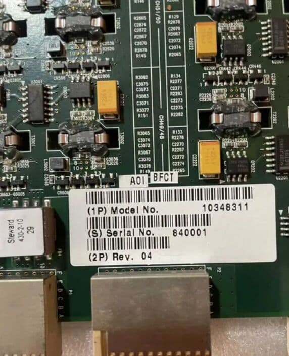 Siemens Acuson X300 Ultrasound TR Board 10348311 image 1
