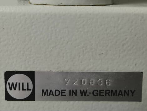 Wetzler WILL Laboratory Microscope in Excellent Condition thumbnail 10