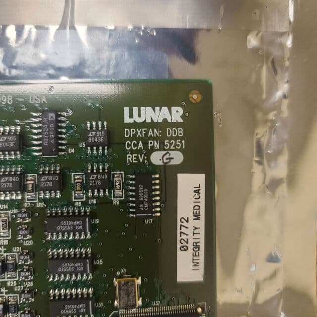 GE Lunar Prodigy Bone Densitometer Detector Motherboard (DMB) & Daughter Board (DDB) - P/N LNR5269, LNR5251 - Tested & Warranty thumbnail 2