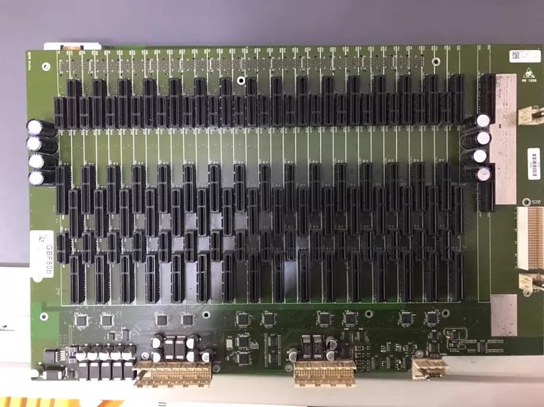 GE Voluson E8 GBF80 RTF20 RFI20 Front-End Probe Interface Board Assembly Ultrasound Parts thumbnail 3