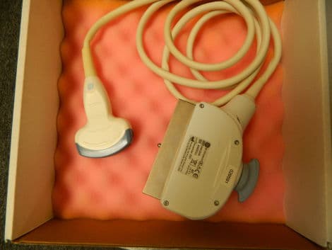 GE 4CD Ultrasound Transducer for Logiq 7 and Logiq 9 Systems image 1