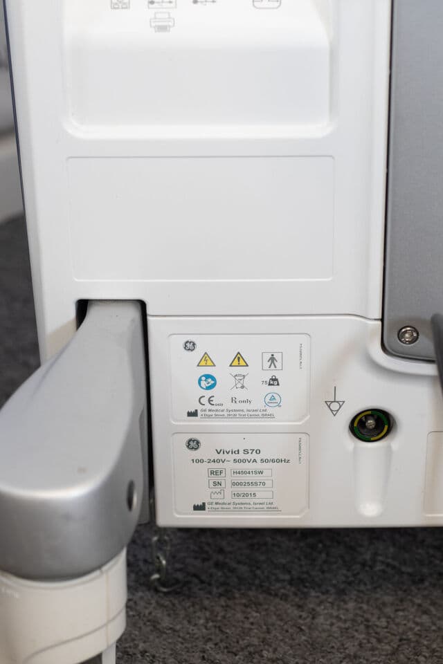 GE Vivid S70 4D Cardiovascular Ultrasound System thumbnail 13