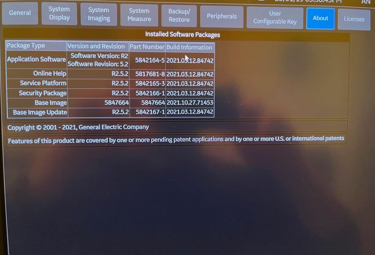 GE Logiq E10 General Ultrasound System thumbnail 5