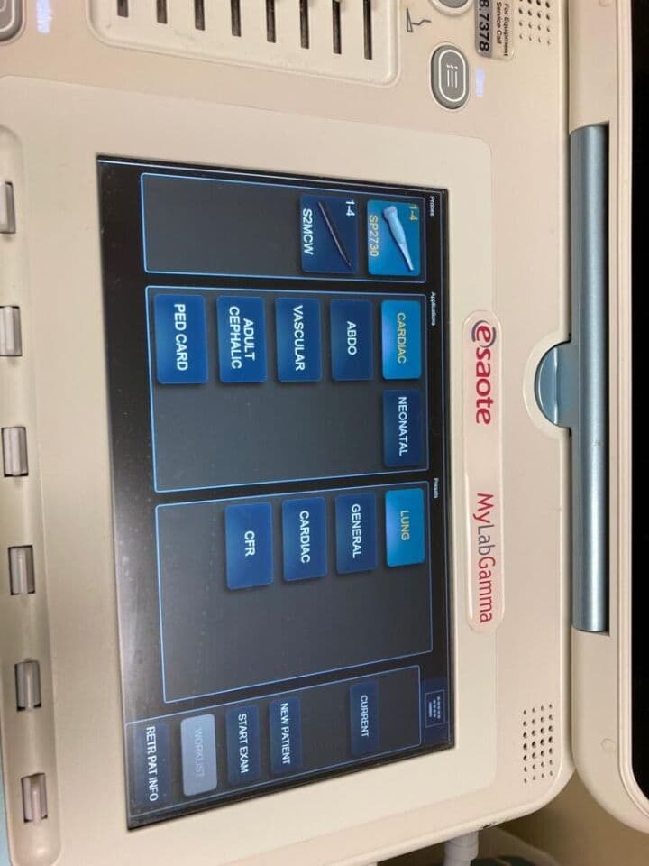 Esaote MyLab Gamma Portable Cardiac Ultrasound System thumbnail 7