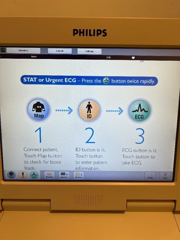 Philips PageWriter TC70 Clinical EKG Machine thumbnail 7