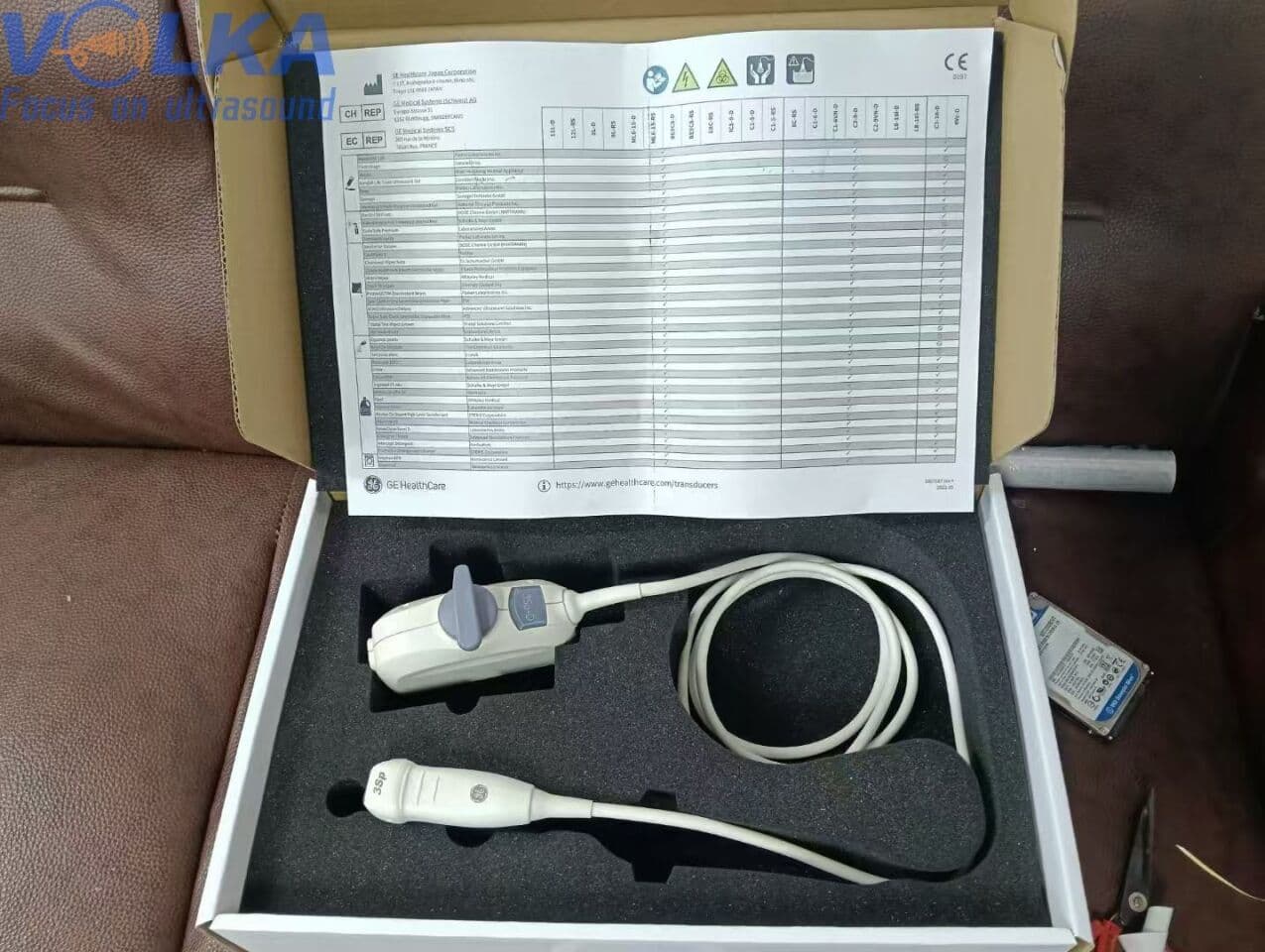 GE Healthcare 3SP-D Ultrasound Transducer thumbnail 3