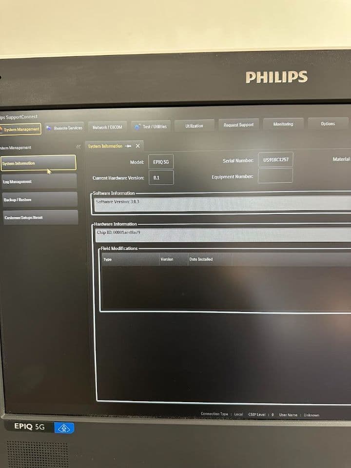 Philips Epic 5G Diagnostic OB/GYN & Vascular Ultrasound System thumbnail 9