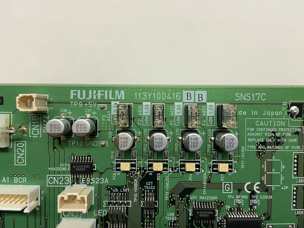 Fuji SNS17C CR Part 113Y100416 for XG5000/Clearview Readers thumbnail 2