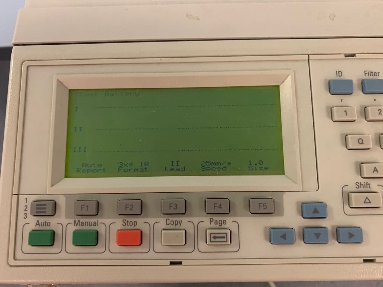 Hewlett Packard PageWriter 300pi M1770A Interpretive EKG Machine thumbnail 2
