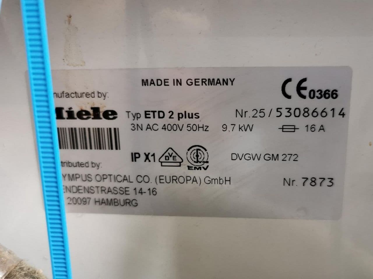 Automated Instrument Reprocessing with the Miele ETD 2 plus Washer-Disinfector thumbnail 5