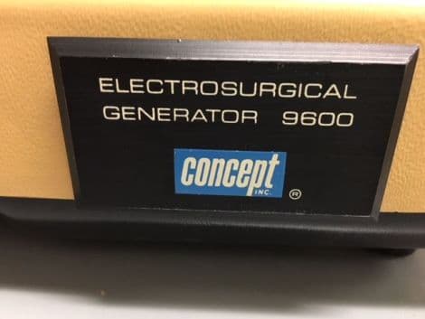 Concept 9600 Electrosurgical Unit (ESU) thumbnail 2