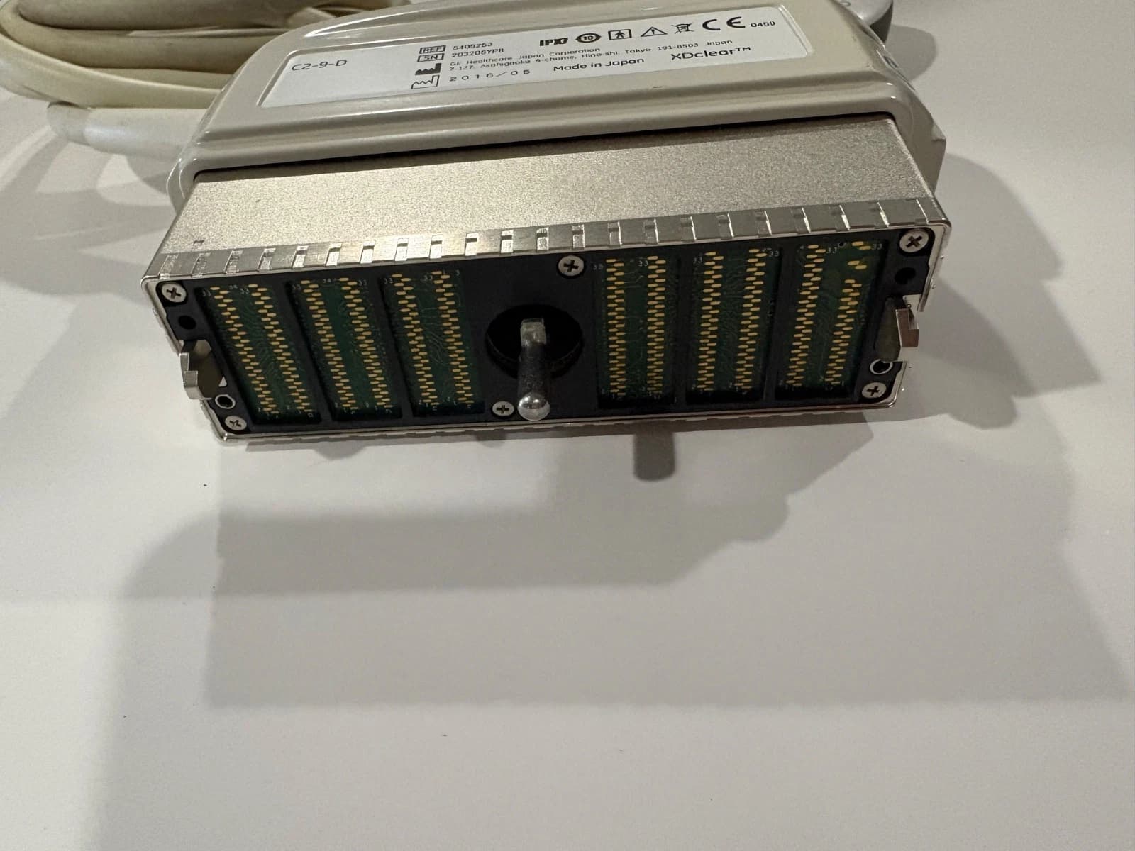 GE C2-9-D Wideband Convex Ultrasound Probe for LOGIQ E9, E10, S8 & General Imaging Applications thumbnail 2