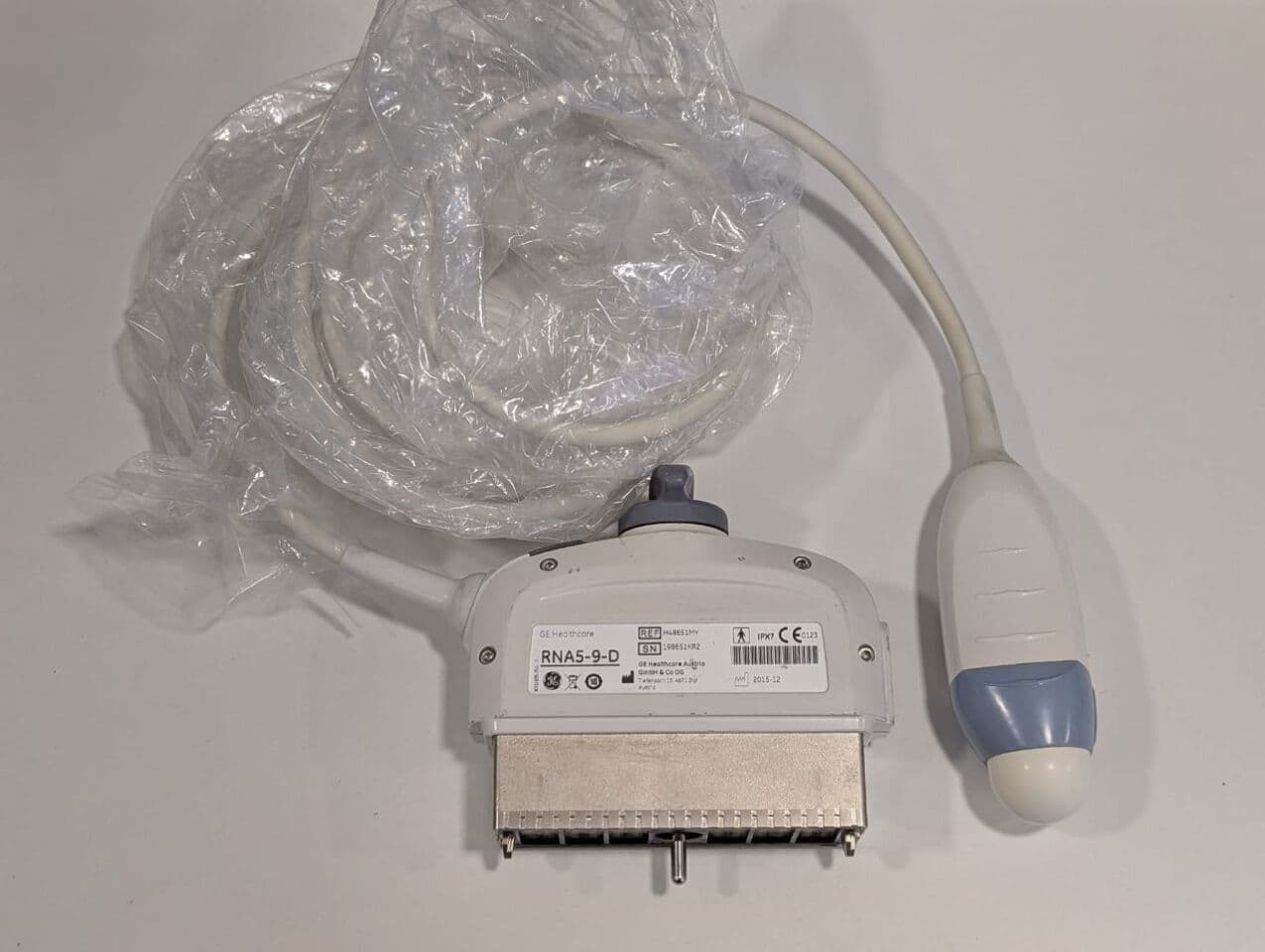 GE RNA5-9-D 3D/4D Convex Ultrasound Transducer image 1