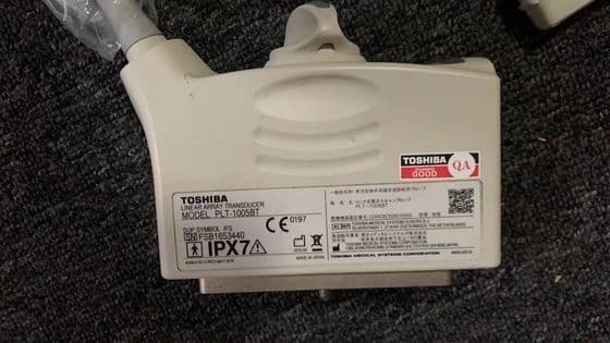Toshiba PLT-1005BT Linear Array Ultrasound Transducer image 1