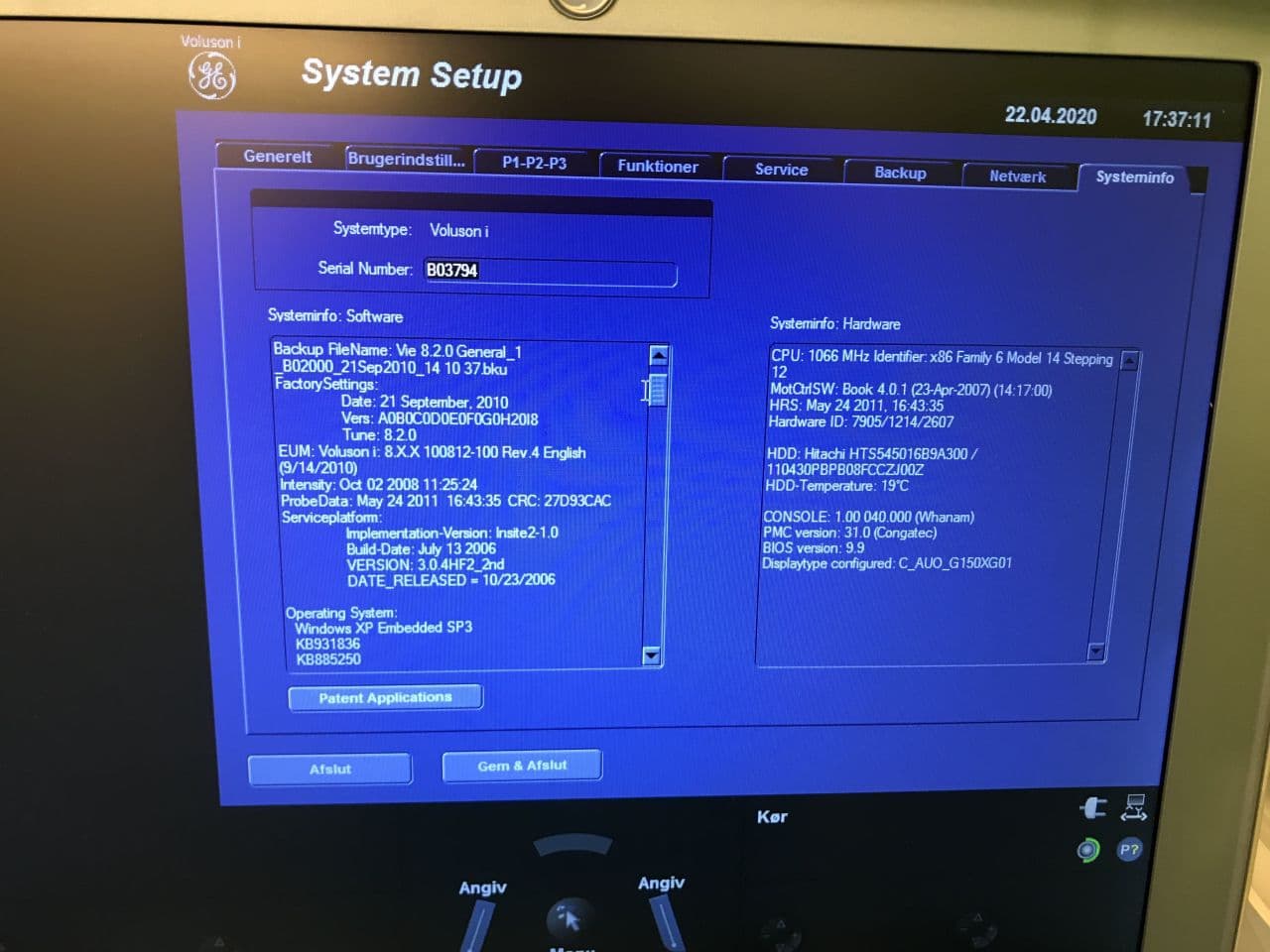 GE Voluson i Portable OB/GYN and Vascular Ultrasound System thumbnail 4