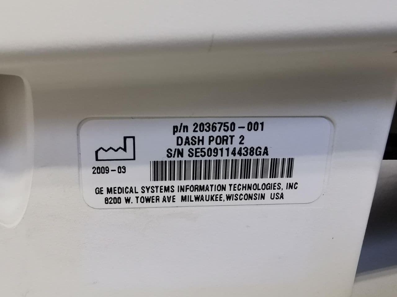 GE Dash Port 2 Module Rack for Patient Monitoring thumbnail 5
