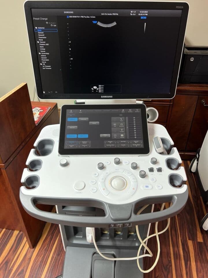 Samsung RS80 Prestige Ultrasound System for Radiology, Cardiology & Women's Health thumbnail 5