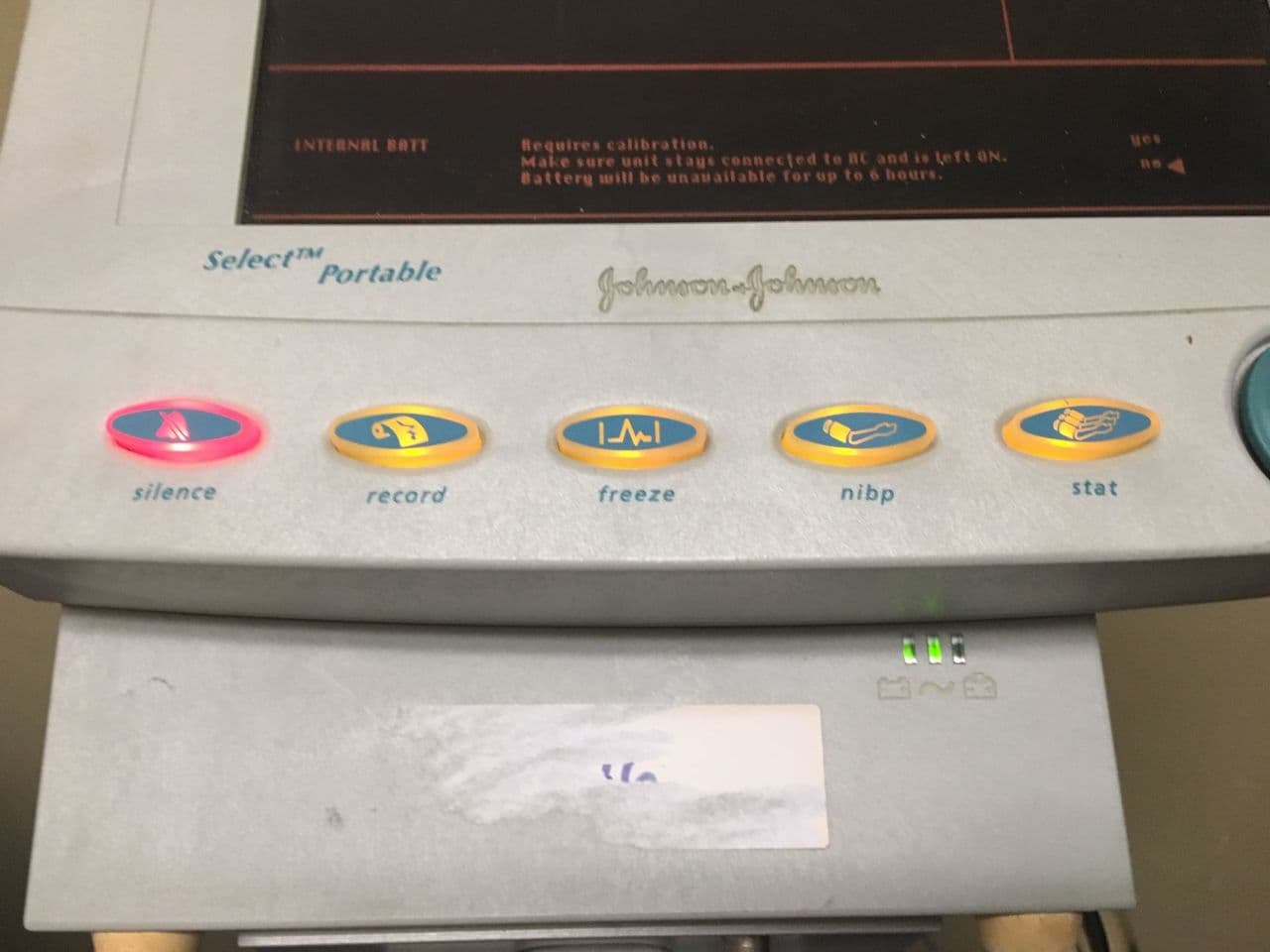 Johnson & Johnson DINAMAP MPS SELECT Portable Vital Signs Monitor thumbnail 4