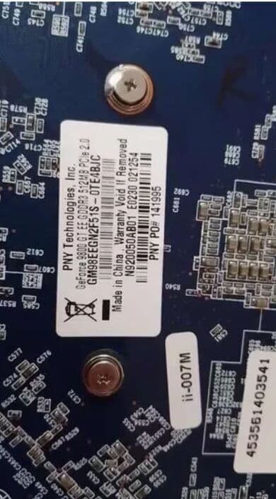 Philips iU22 / iE33 Ultrasound Graphics Card PNY GeForce 9800 GT thumbnail 2