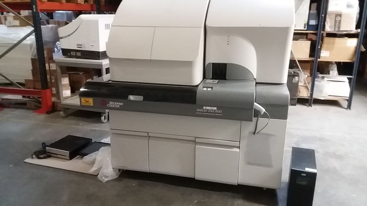 High-Throughput Immunology Testing — Beckman Coulter UniCel DxI 800 Immunoassay Analyzer
