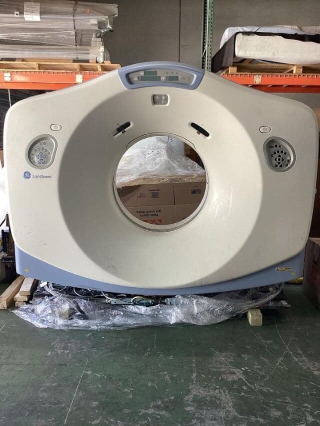 GE LightSpeed RT 16 CT | 80cm Large Bore CT Scanner | 16-Slice Oncology Simulation | P/N LightSpeed RT Parts