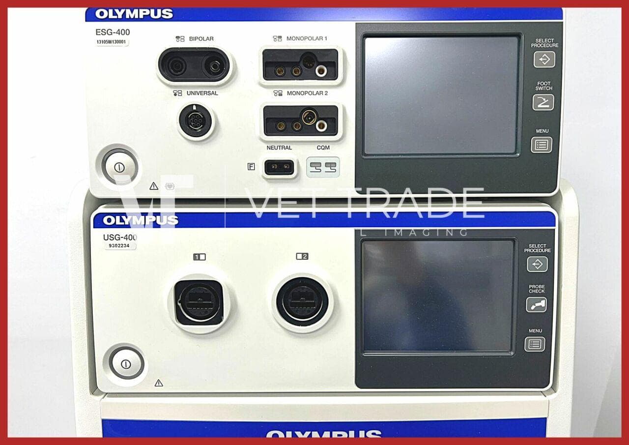 Olympus ESG-400 / USG-400 Electrosurgical and Ultrasonic Generator thumbnail 2